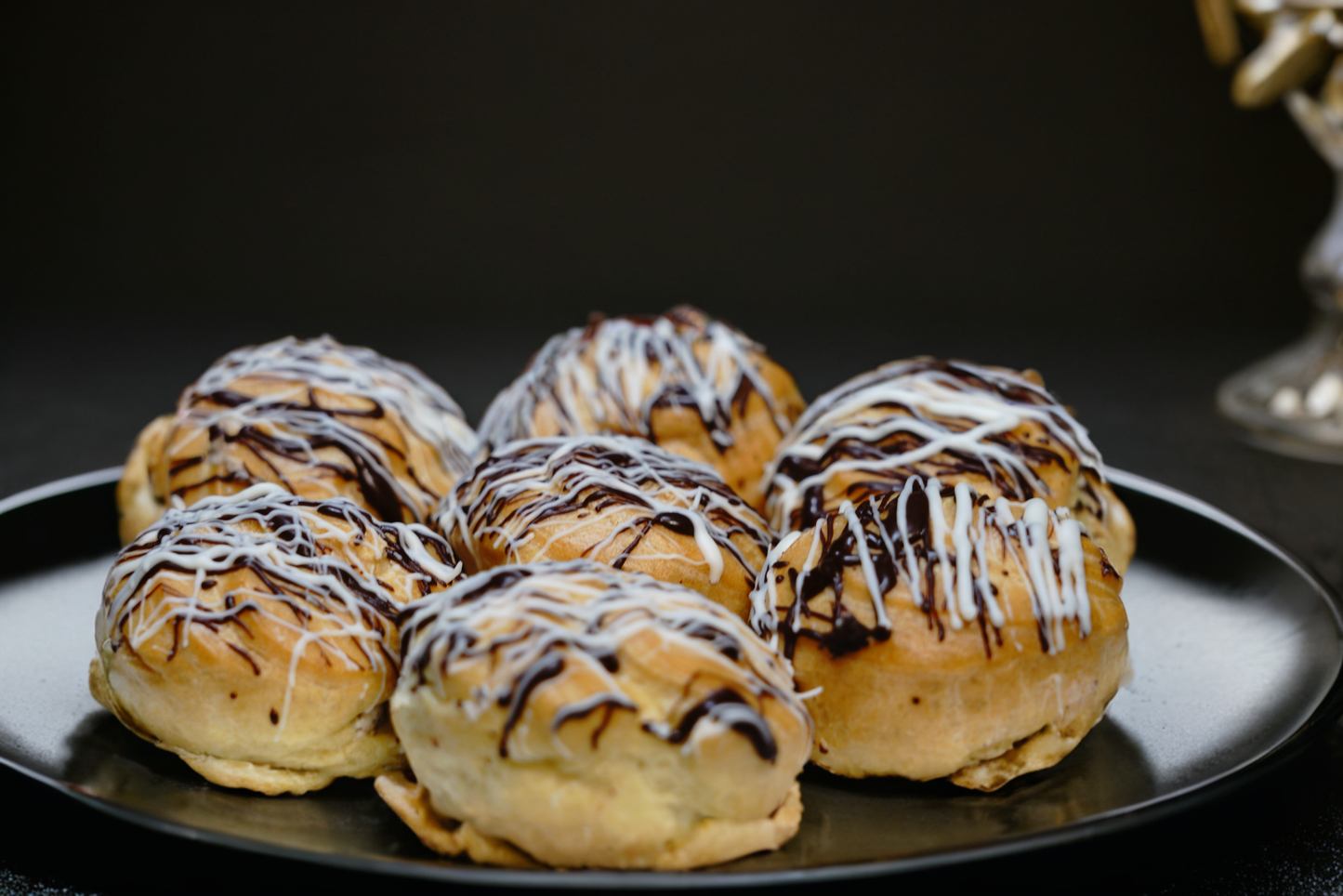 Oreo Profiteroles - The Happy Family Bakery