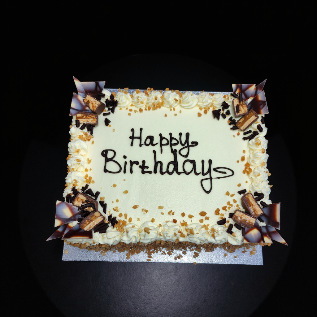 Nutty Birthday cake