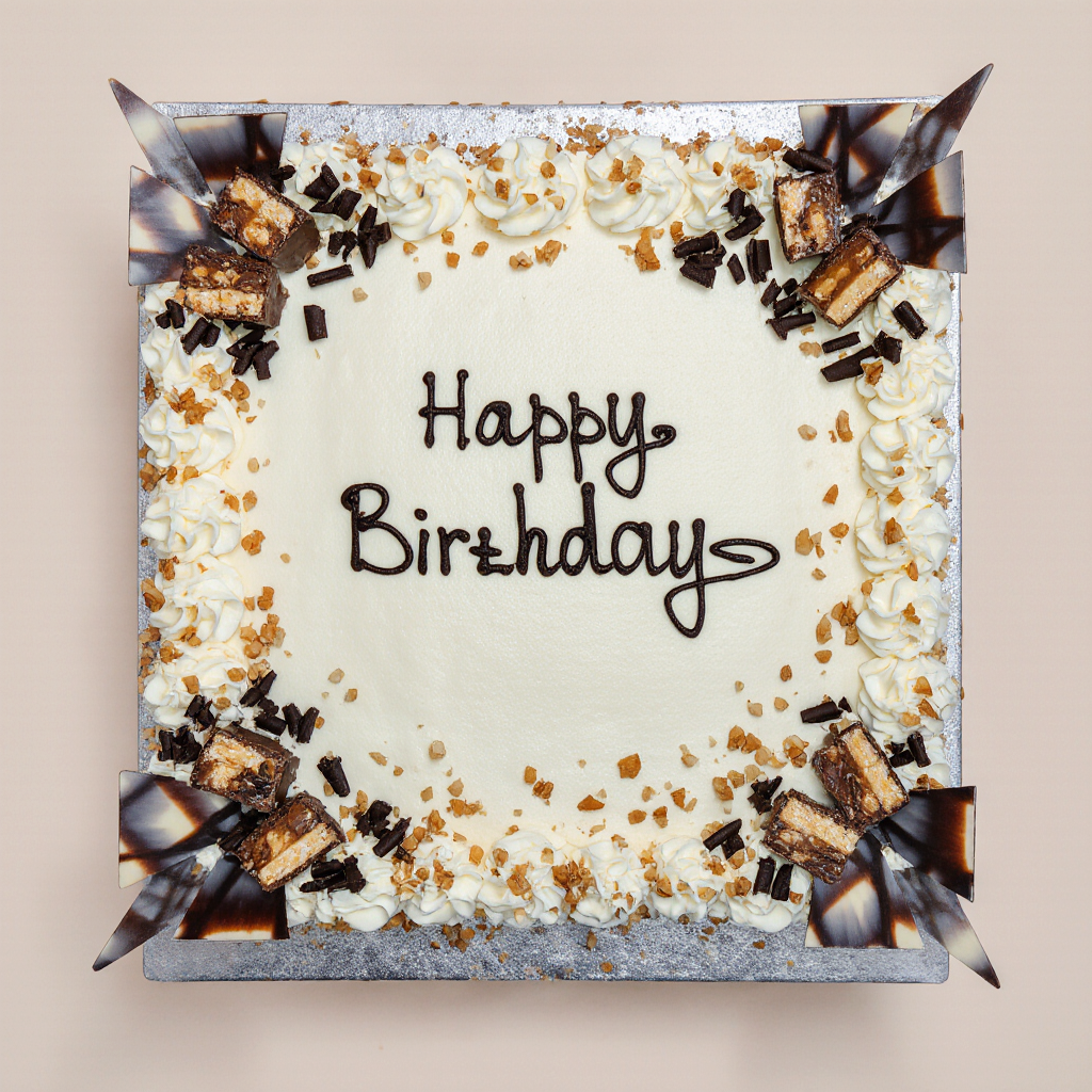 Nutty Birthday cake