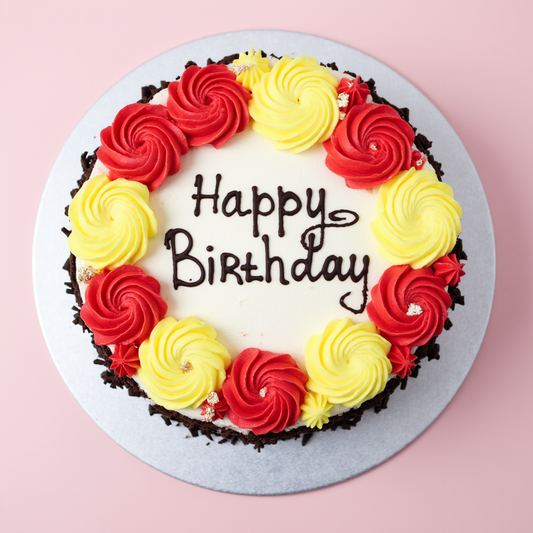 Spring Birthday cake