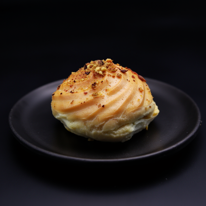 Pistachio profiteroles