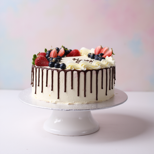 Berry Birthday cake