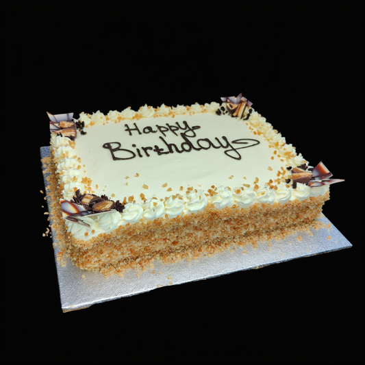Nutty Birthday cake