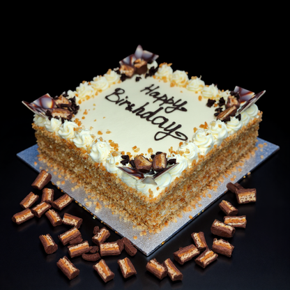 Nutty Birthday cake