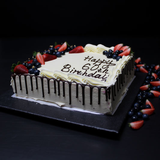 Berry Birthday cake