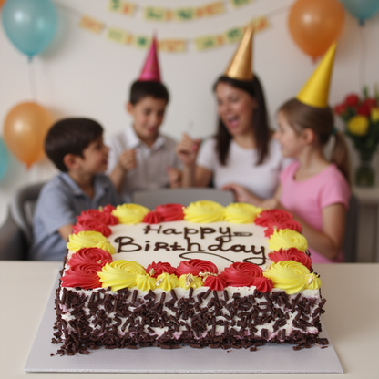 Spring Birthday cake