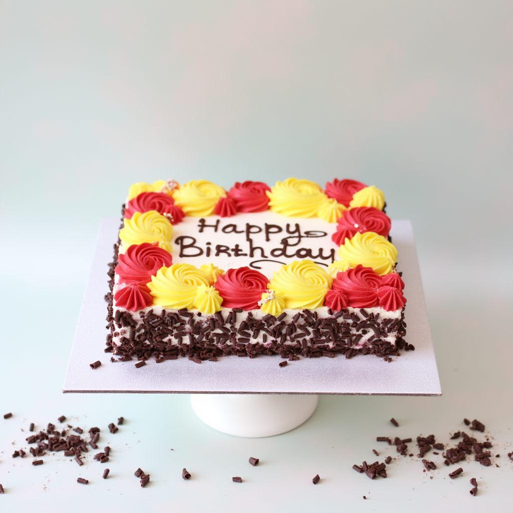 Spring Birthday cake