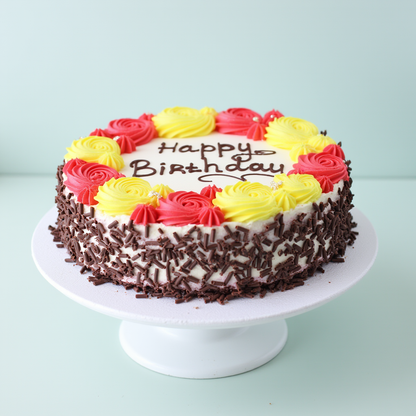 Spring Birthday cake